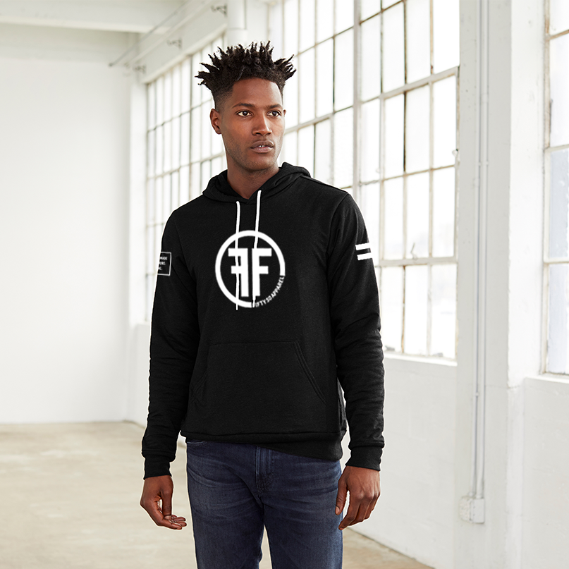 Full Circle Black Hoodie