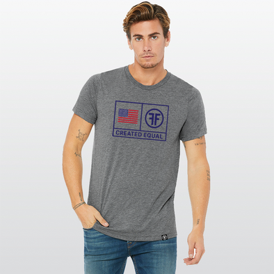 Created Equal Grey Crew T-Shirt