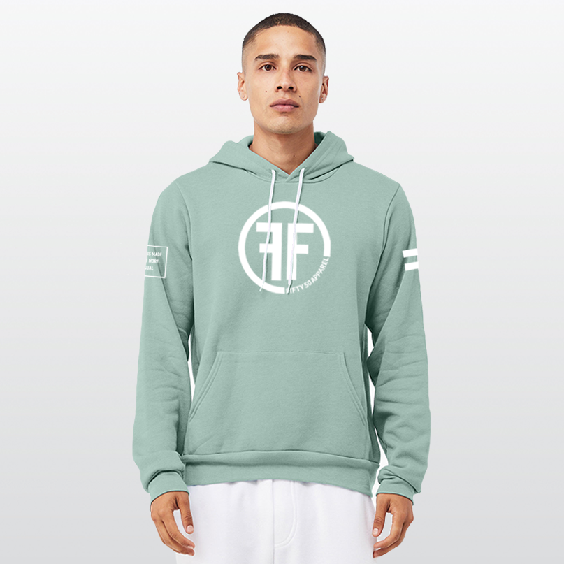 Full Circle Dusty Green Hoodie