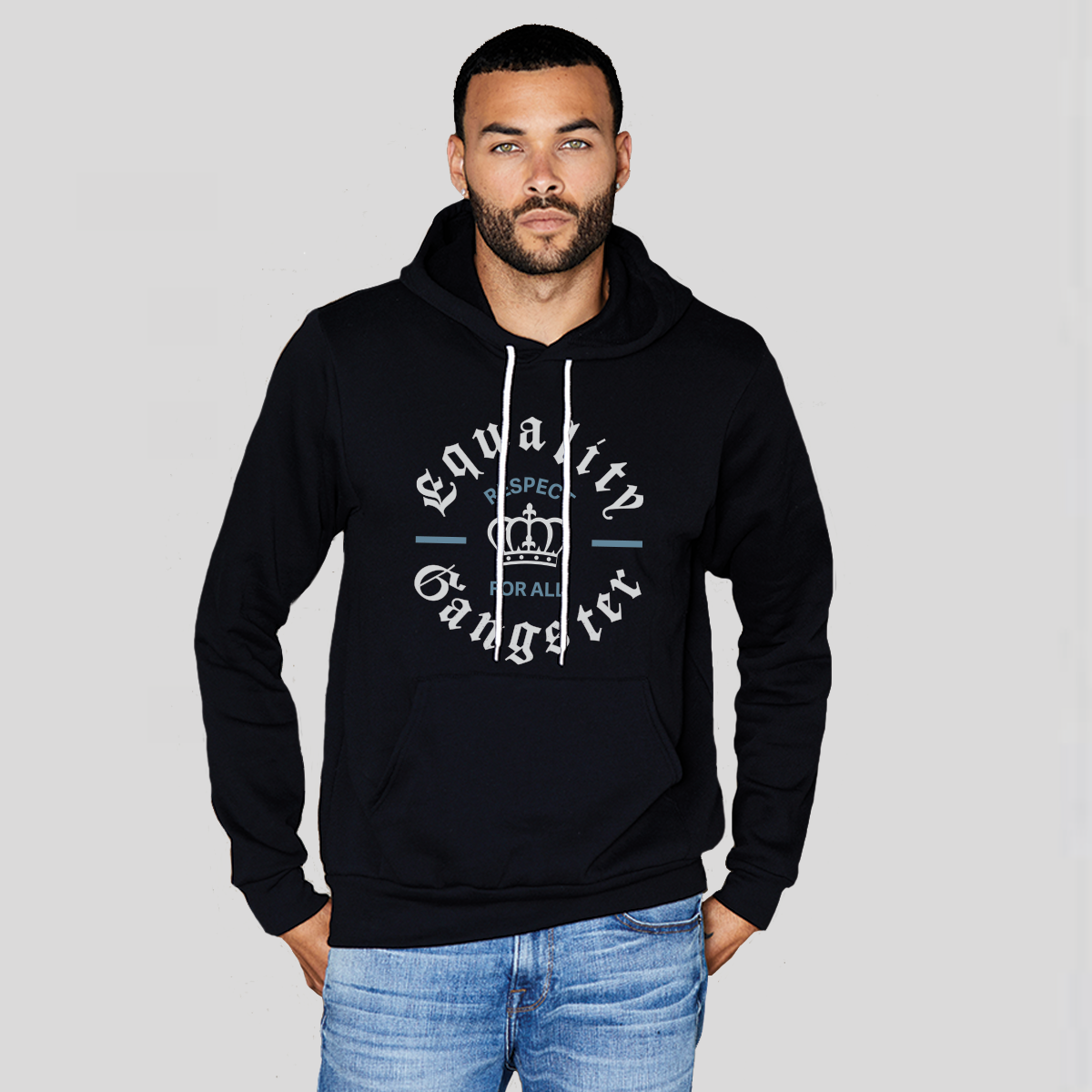 Equality Gangster Black Hoodie