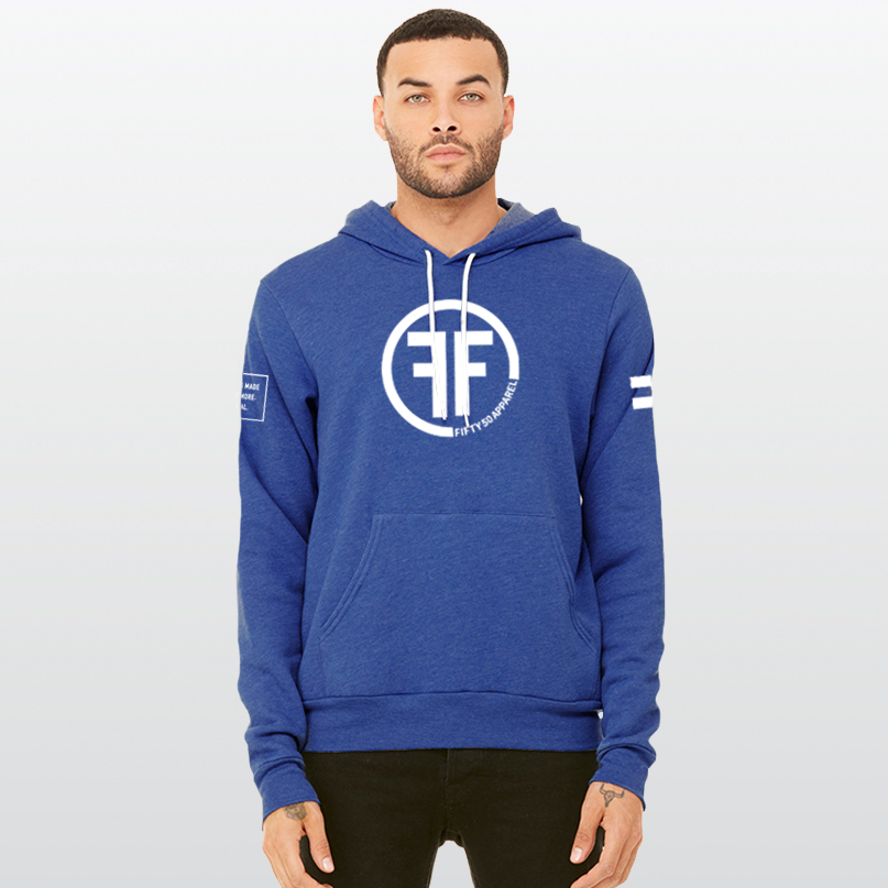 Full Circle Royal Blue Hoodie