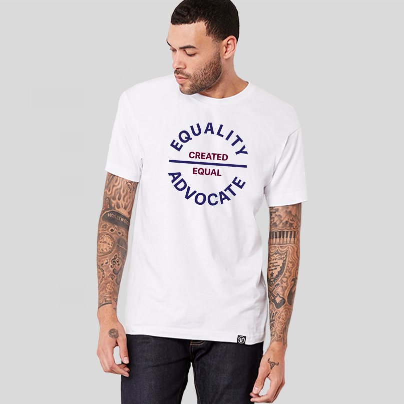 Advocate White T-Shirt