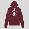 Full Circle Maroon Hoodie