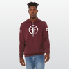 Full Circle Maroon Hoodie