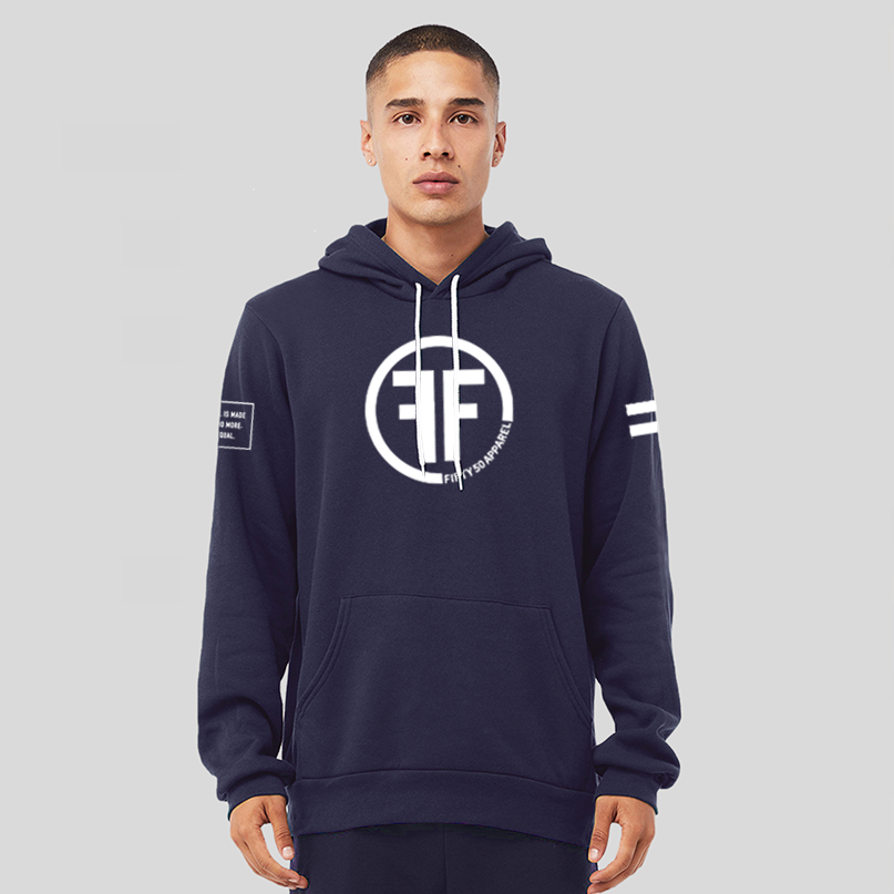 Full Circle Navy Hoodie