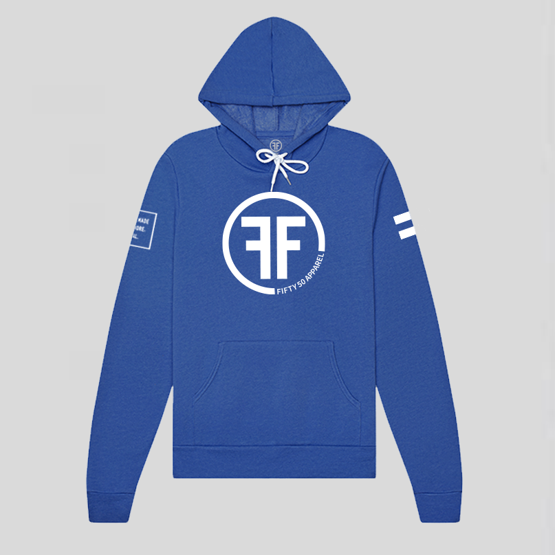 Full Circle Royal Blue Hoodie