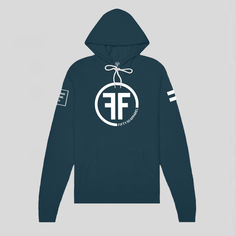 Full Circle Teal Hoodie