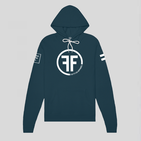 Full Circle Teal Hoodie