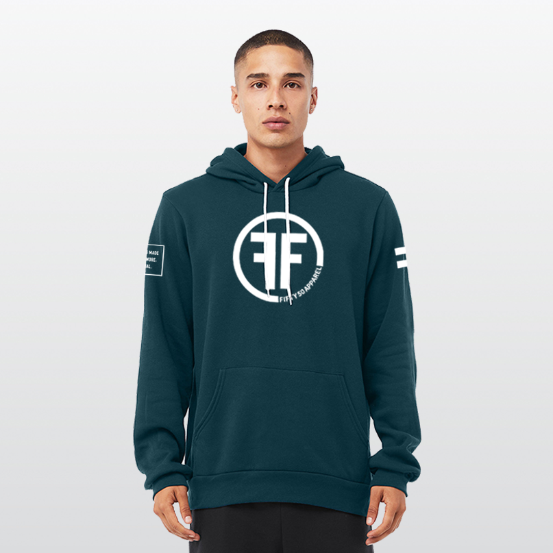 Full Circle Teal Hoodie