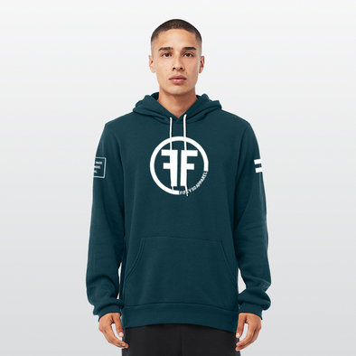 Fifty 50 Teal Hoodie