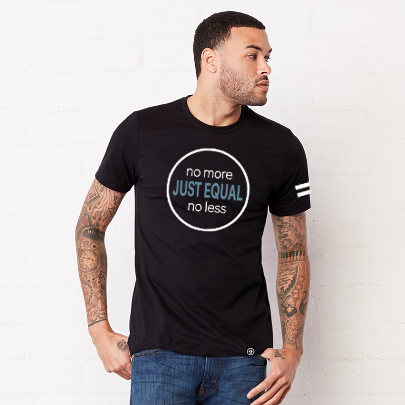 Just Equal Slate Blue T-Shirt