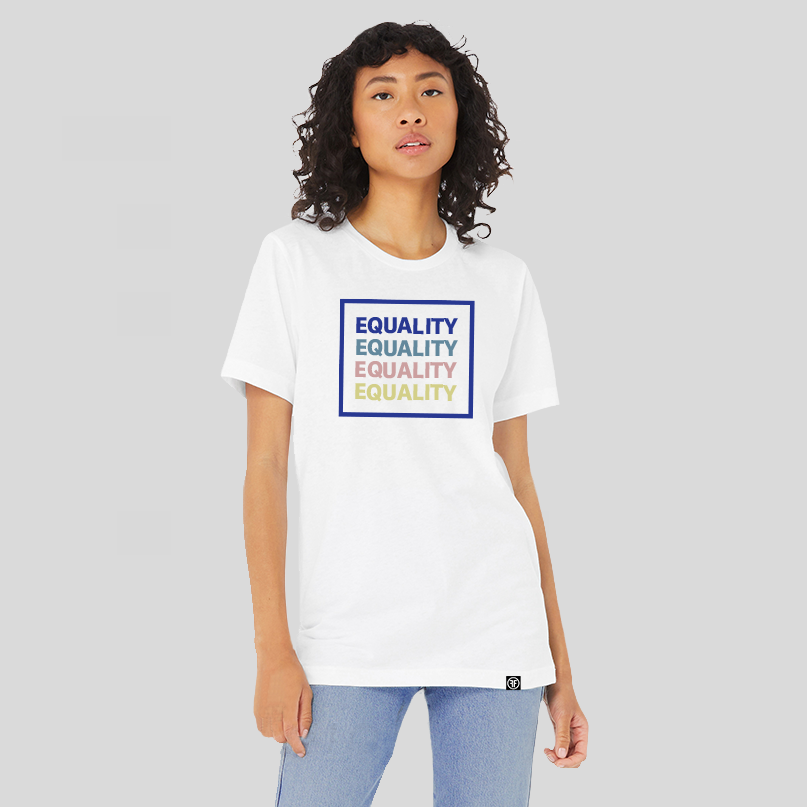 Equality White T-Shirt