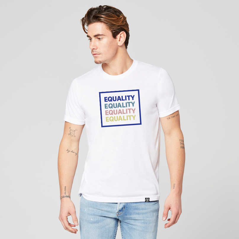 Equality White T-Shirt