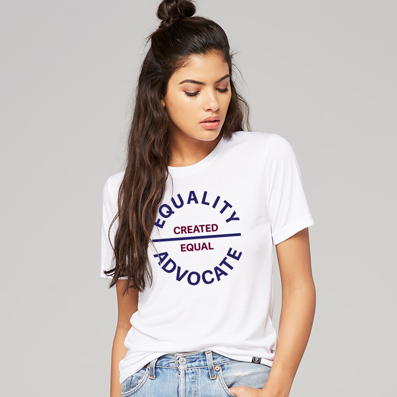 Advocate White T-Shirt