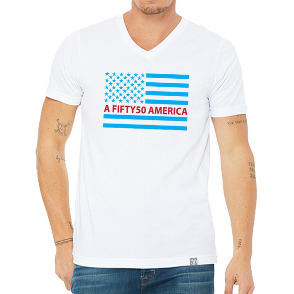 America V-Neck T-Shirt