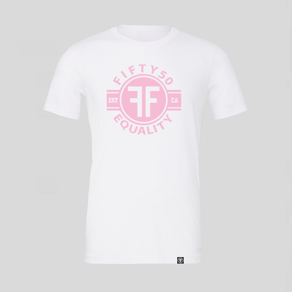 Pink Equality Crew T-Shirt
