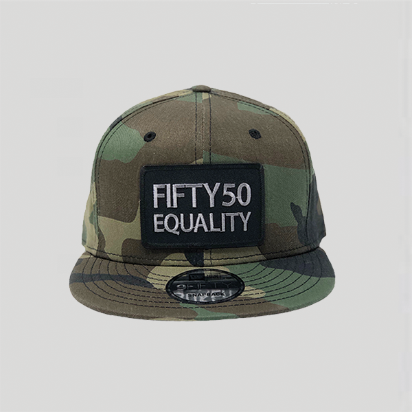 Camo Level Flat Bill Snapback