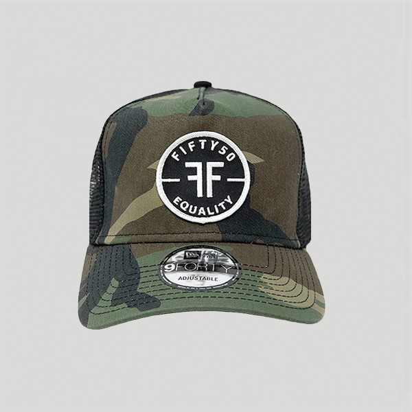 Relevant Camo Trucker Snapback